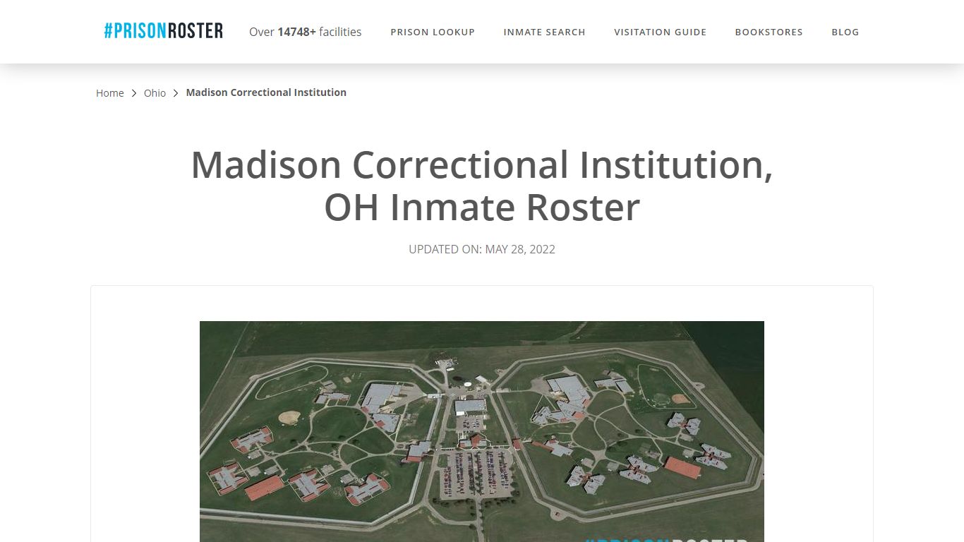 Madison Correctional Institution, OH Inmate Roster - Prisonroster